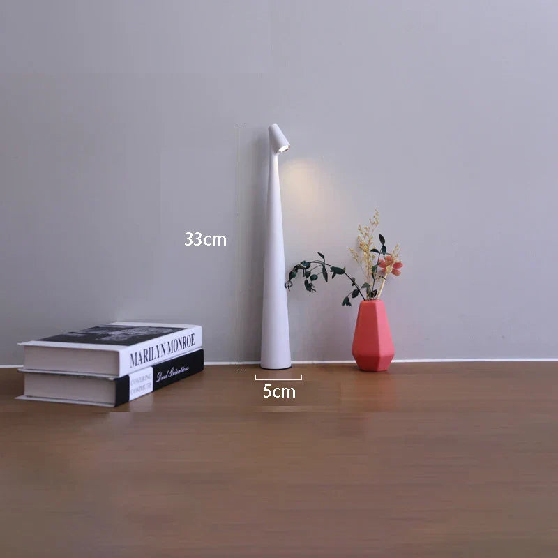 Glowora Tischlampe mit wiederaufladbarer LED und Touch-Dimmung | Temsk