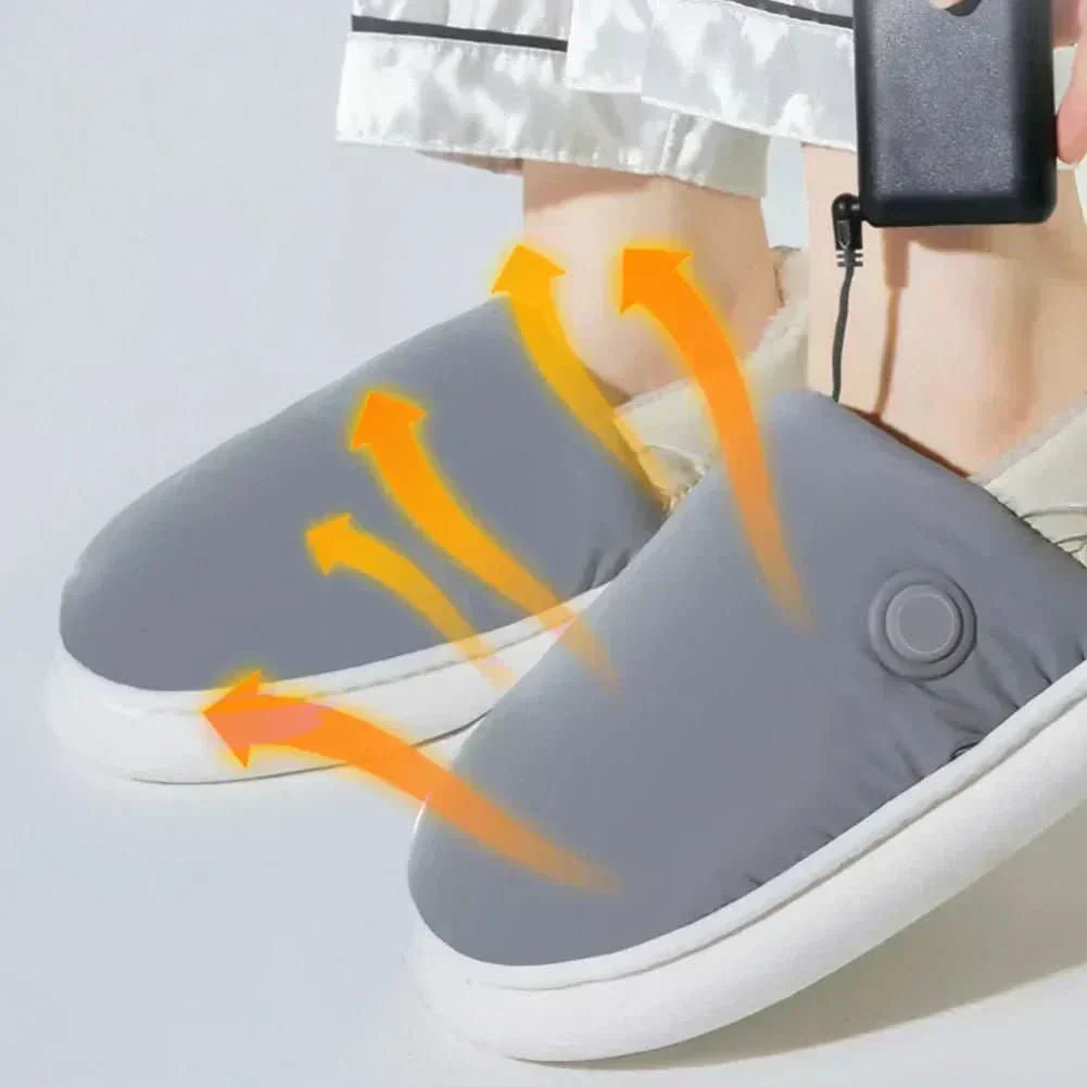 ThermaStride Electrically Heated Slippers for Cozy Warmth and Comfort | Temsk