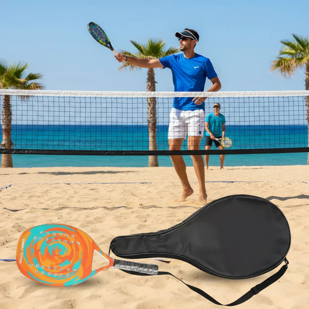 PulsePro Carbon Beach Tennis Racket For Precision | Temsk