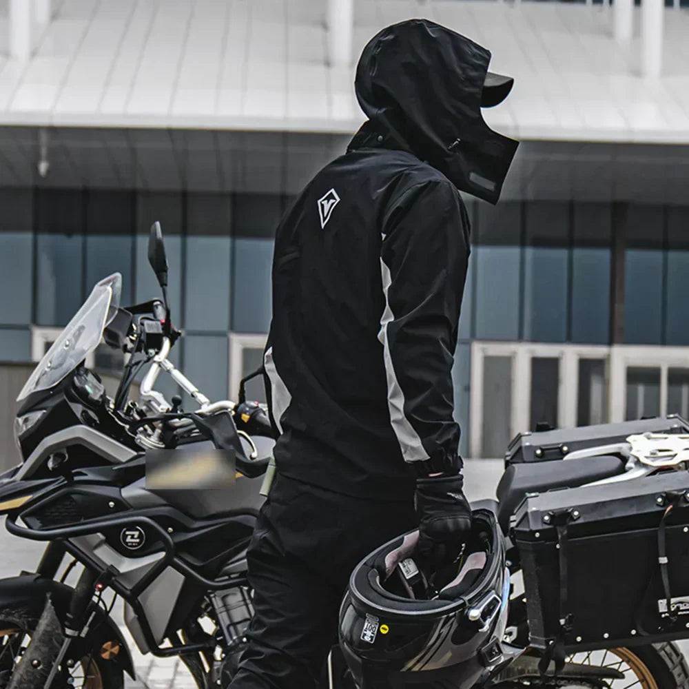 Prodyšný pláštěnkový set Rider s nepromokavou bundou a kalhotami | Temsk