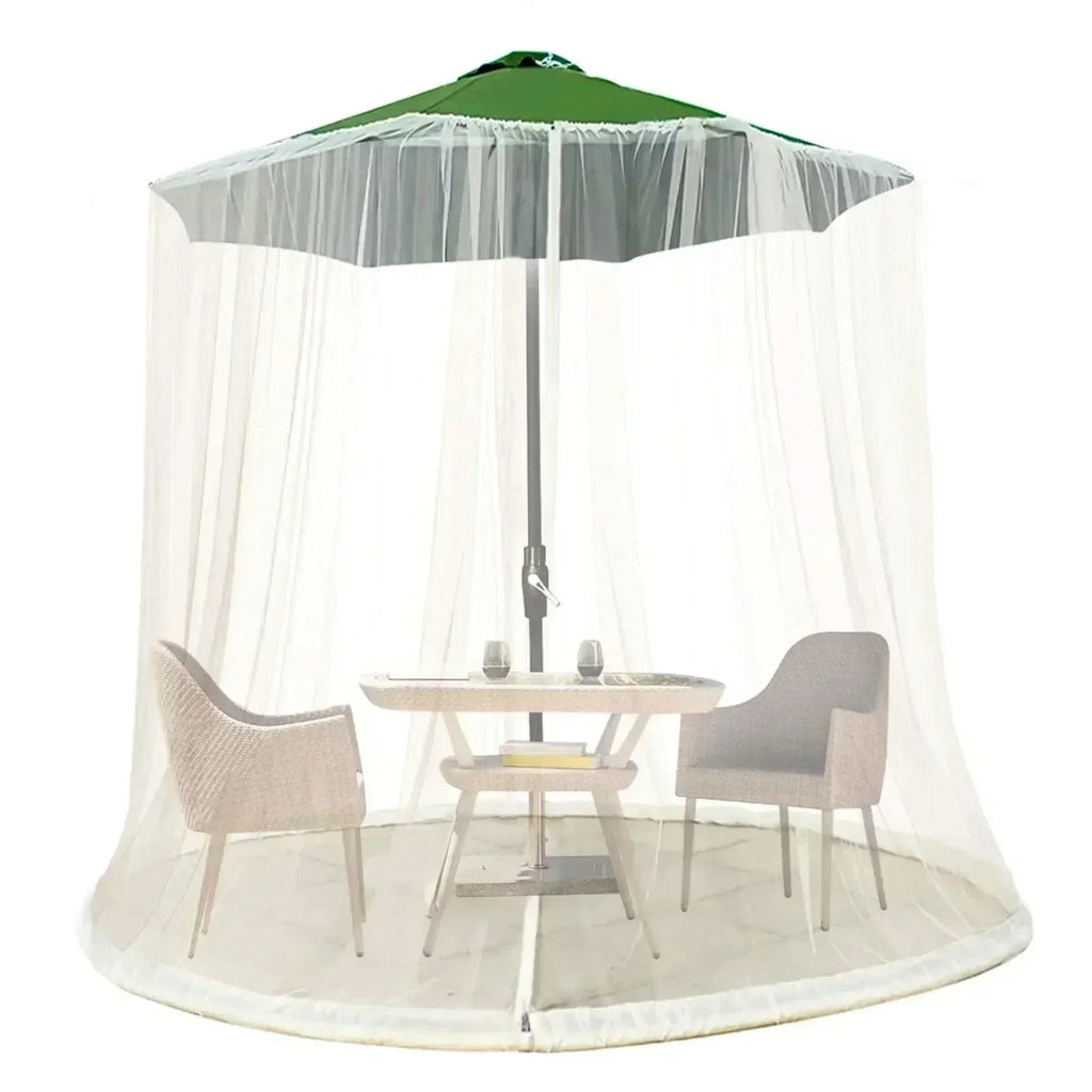 LumaGuard Mosquito Net For Parasols Up To 4 Meters With Zip | Temsk