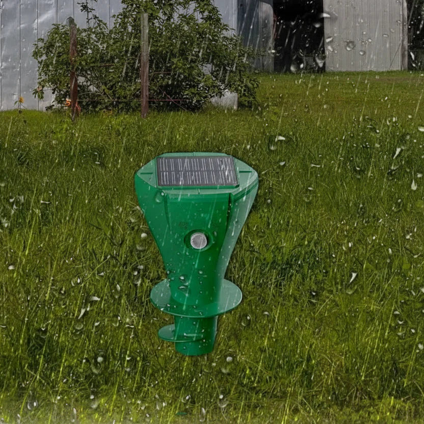 SunGuard Solar Mole Deterrent With Vibration For Garden And Lawn | Temsk