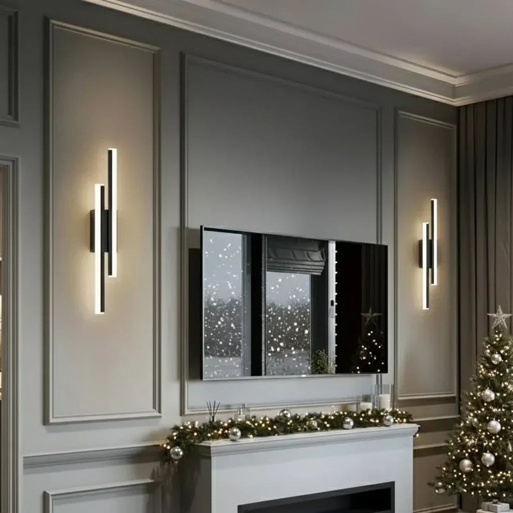 LumaArc moderní LED nástěnné světlo se třemi barevnými režimy | Temsk