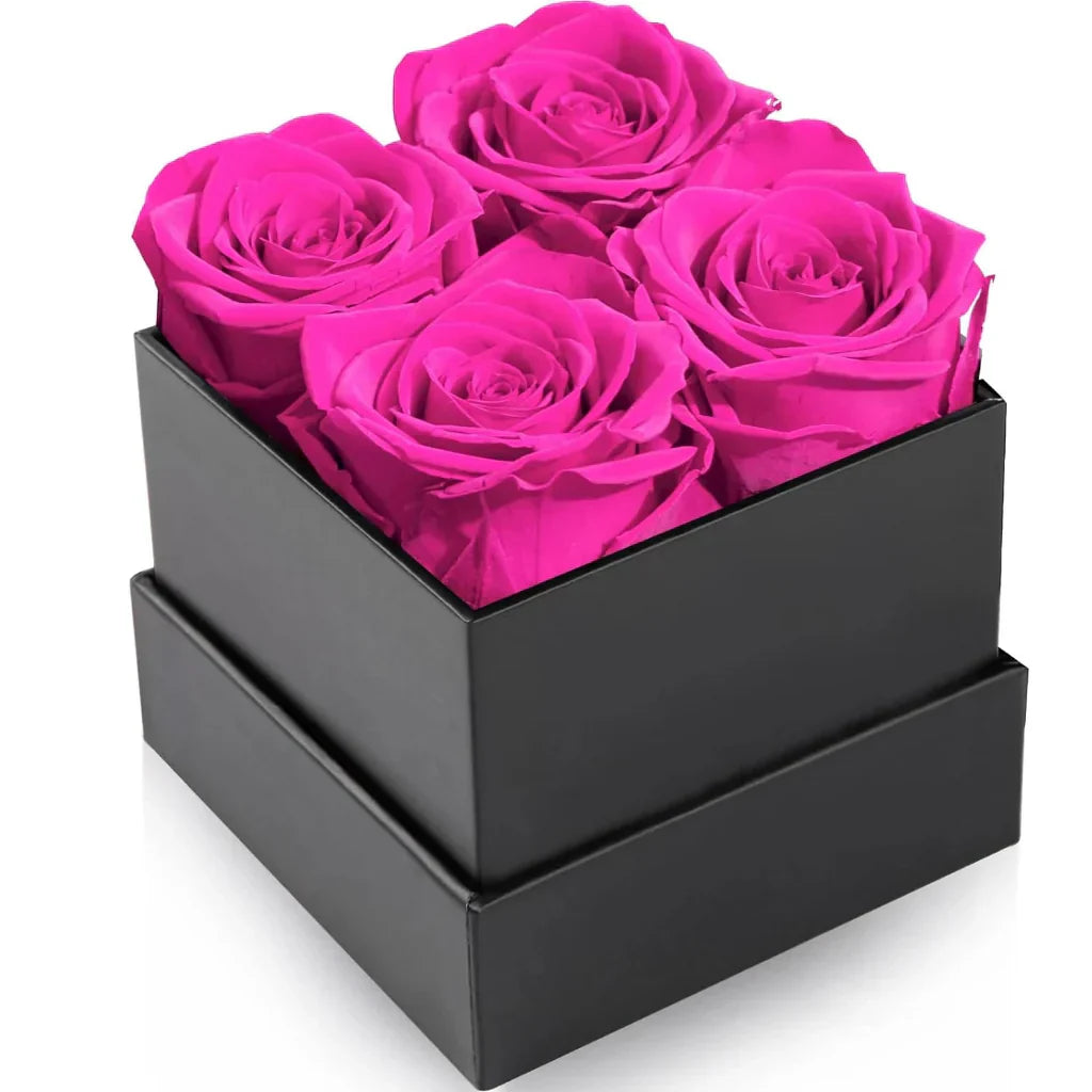 Mother's Day Rose Box Gift For Home Decor Flower Arrangement | Temsk