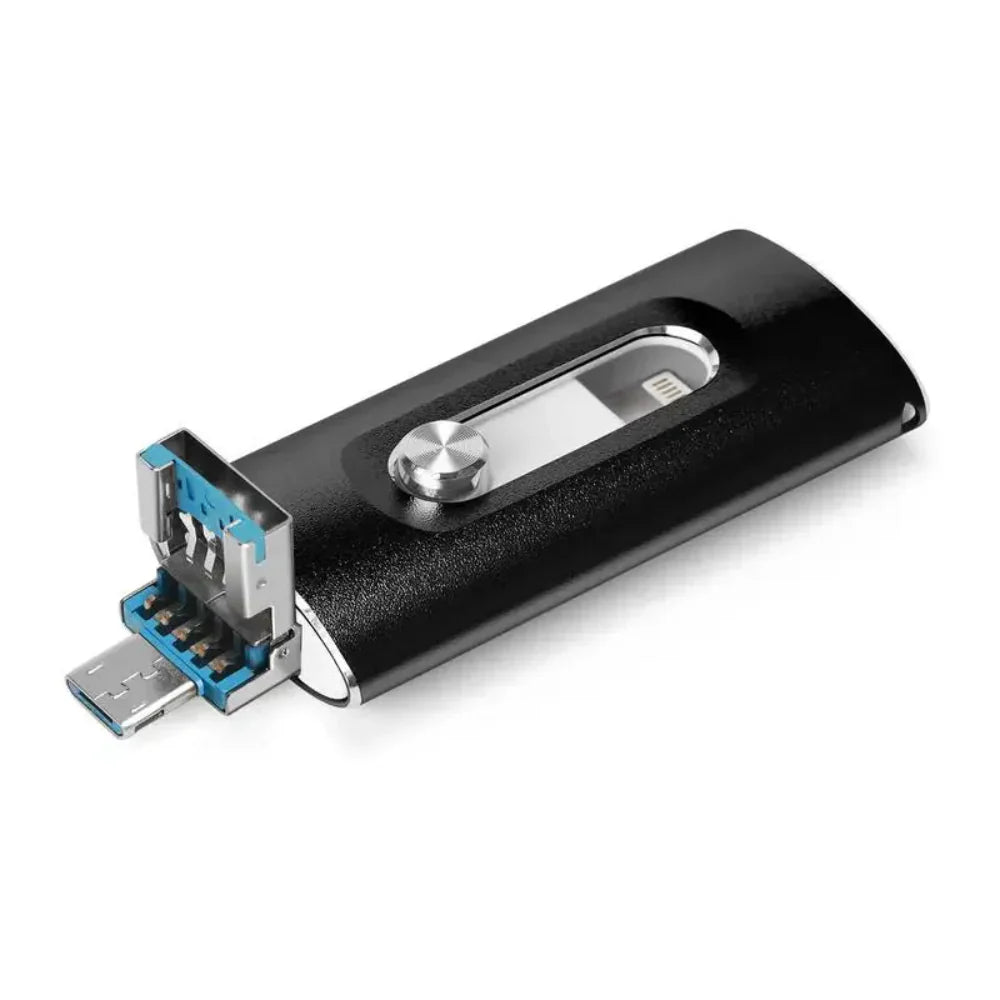 Compact External SSD Drive With 4 In 1 USB OTG And USB 3.0 | Temsk