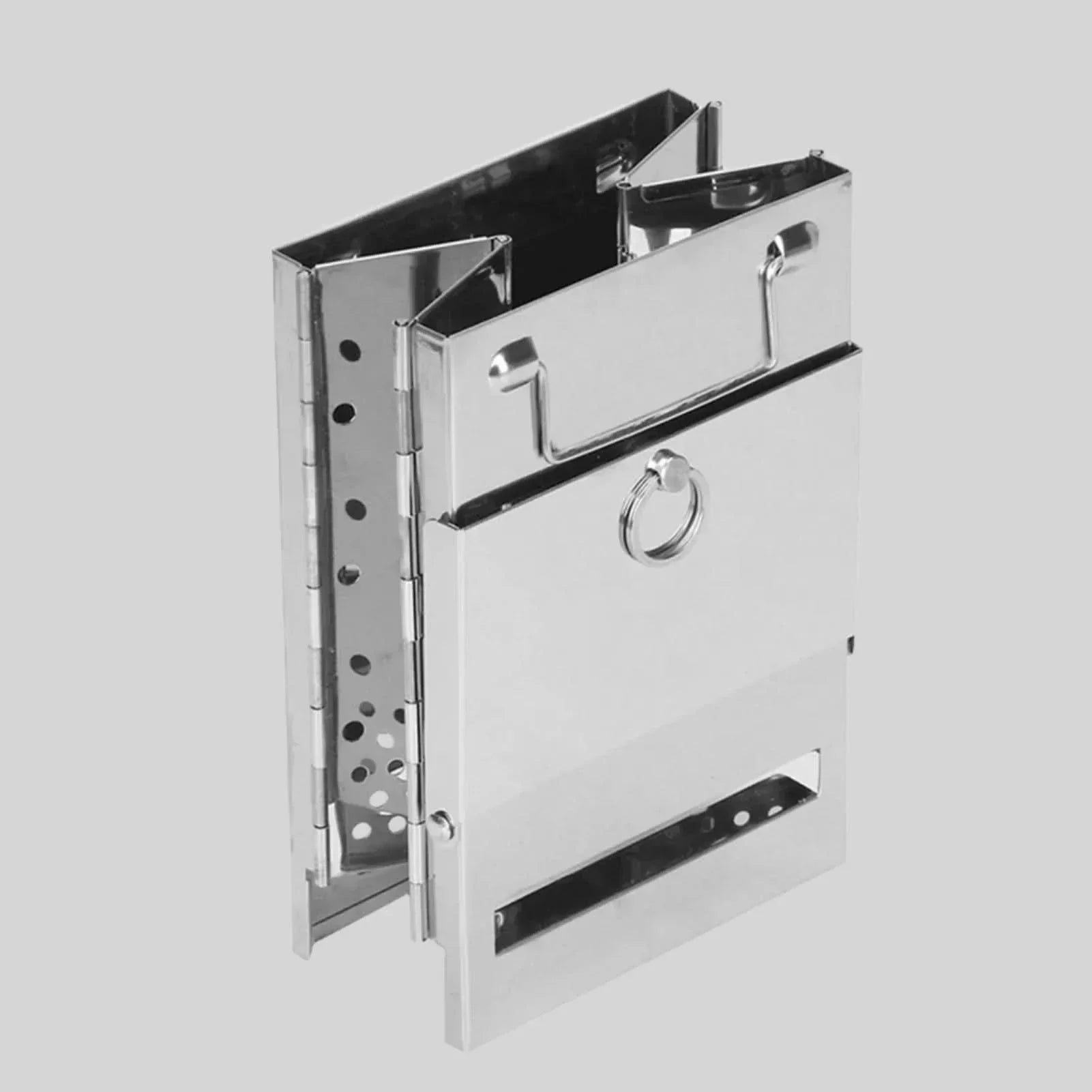 TrailForge Foldable Wood Stove Portable Stainless Steel Cooker | Temsk