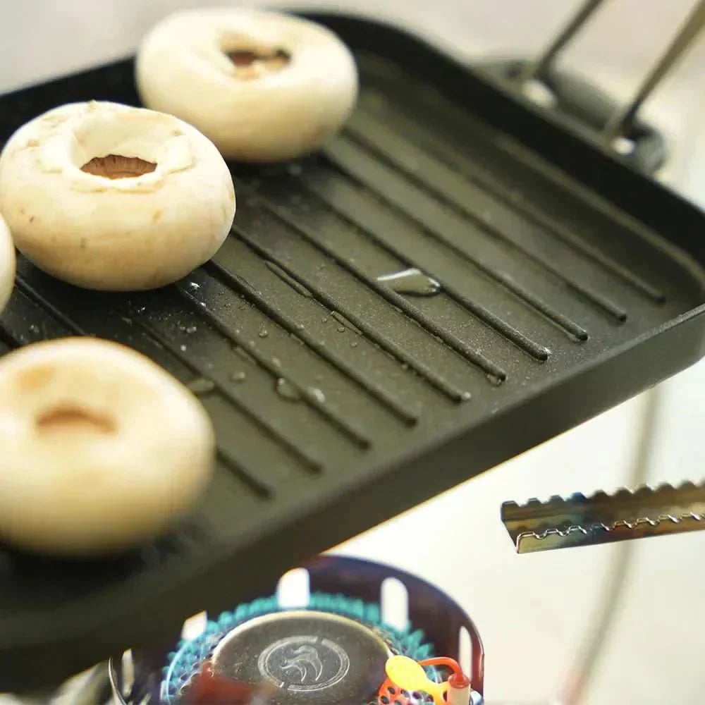 TrailForge Mini Grill Plate Set Portable Outdoor Cookware | Temsk