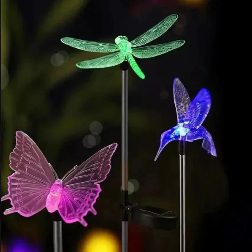 LumenWings Butterfly LED Garden Lamp For Outdoor Spaces | Temsk