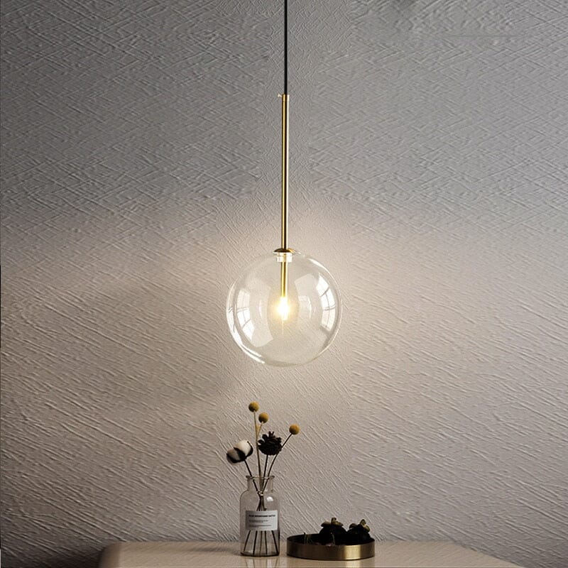 Lunel Glass Ball Pendant Light for Nordic Modern Homes | Temsk