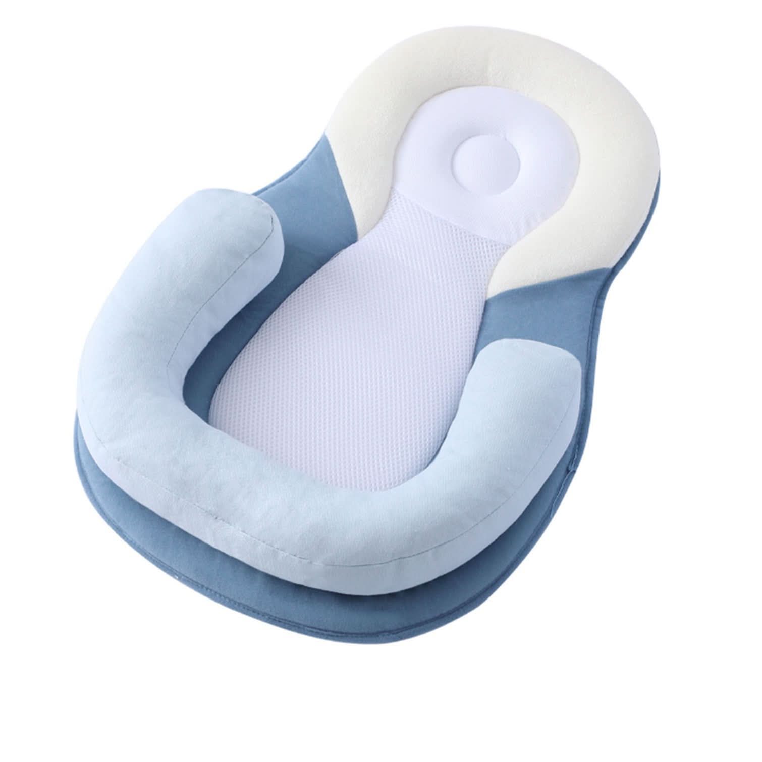 Cuscino ergonomico per neonati NurtureNest per un sonno sicuro | Temsk