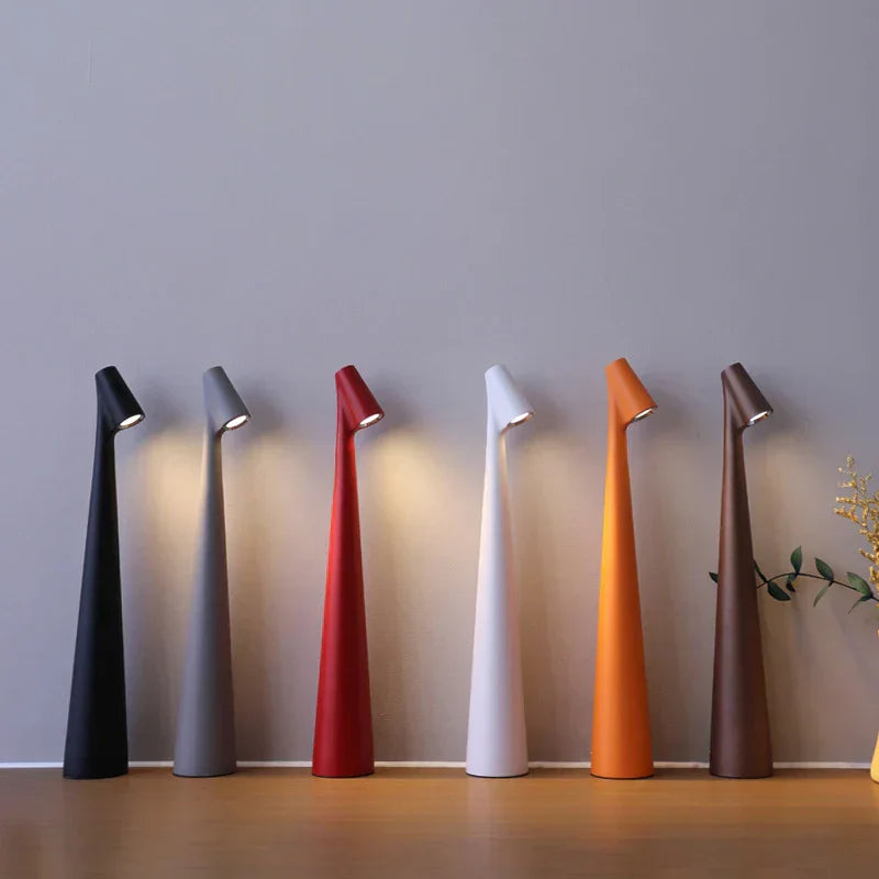 Glowora Tischlampe mit wiederaufladbarer LED und Touch-Dimmung | Temsk