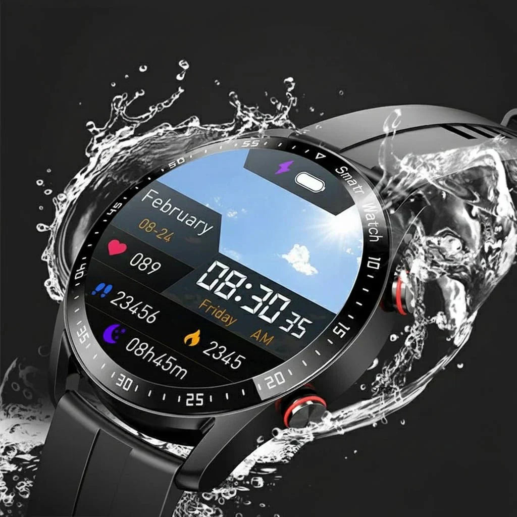 PulseNova Premium Men's Smartwatch With ECG And PPG And Call Function | Temsk