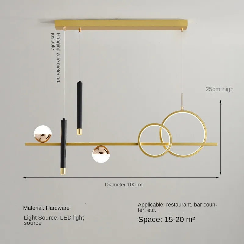 Lumenora schlanker moderner minimalistischer LED-Pendelleuchten-Spot mit Fernbedienung | Snurv | Temsk