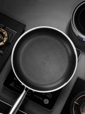 NovaCore Stainless Steel Frying Pan - Energy Saving and Durable for Perfect Cooking | Temsk