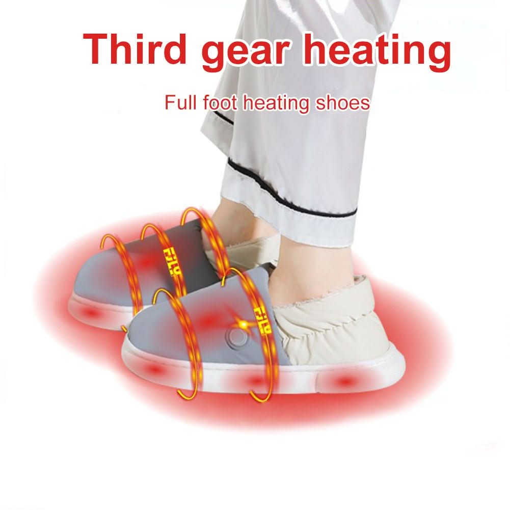 ThermaStride Electrically Heated Slippers for Cozy Warmth and Comfort | Temsk