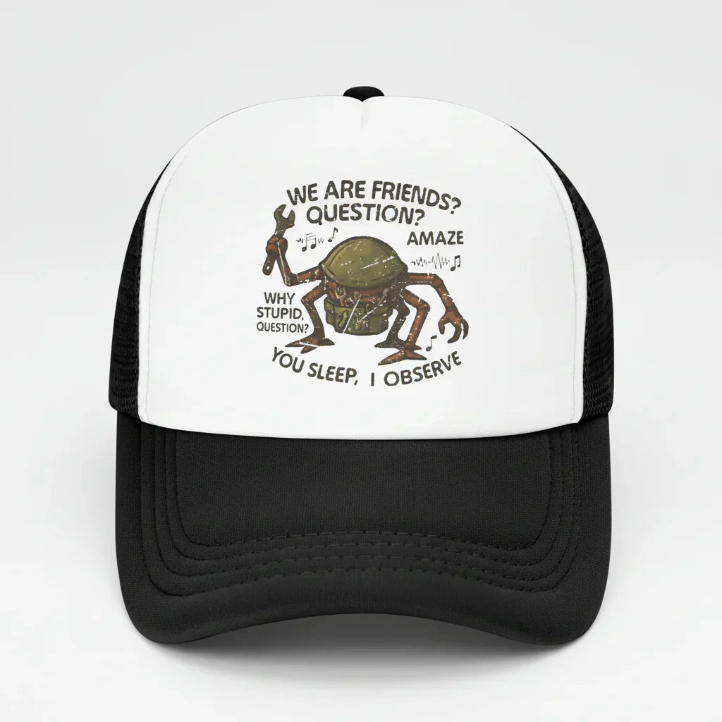 Project Rocky Mesh Trucker Cap With Adjustable Snapback | Temsk