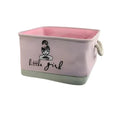 Foldable Canvas Storage Basket For Baby Toys And Clothes | Temsk