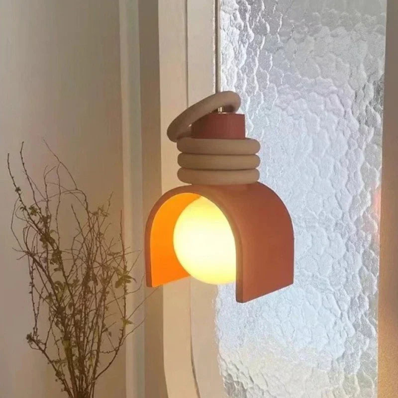 Wabi-Sabi Pendelleuchte mit minimalistischem Harzfinish | Temsk