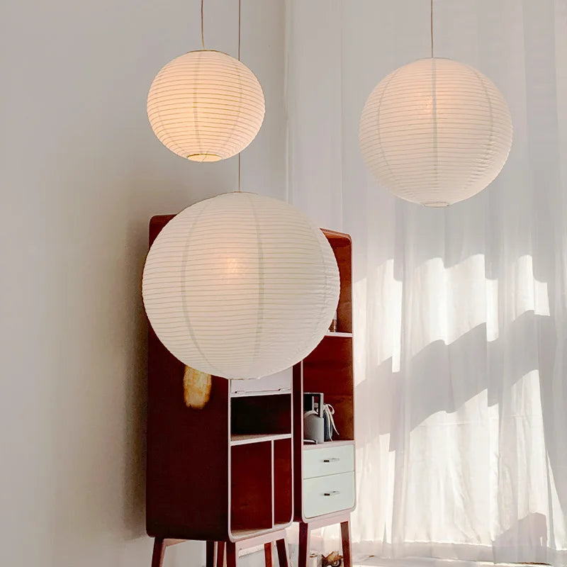 Závěsná světla Nova s designem papírových balónků pro moderní interiéry | Temsk