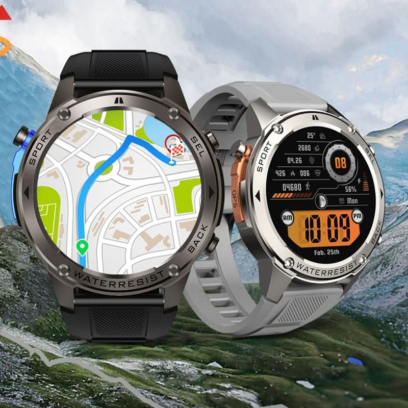 RidgeNova X Outdoor Smartwatch With GPS, Compass And Health Monitoring | Temsk