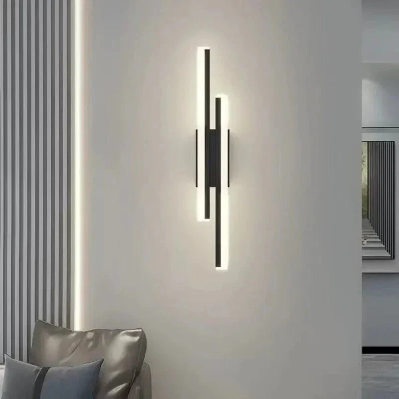 LumaArc moderní LED nástěnné světlo se třemi barevnými režimy | Temsk