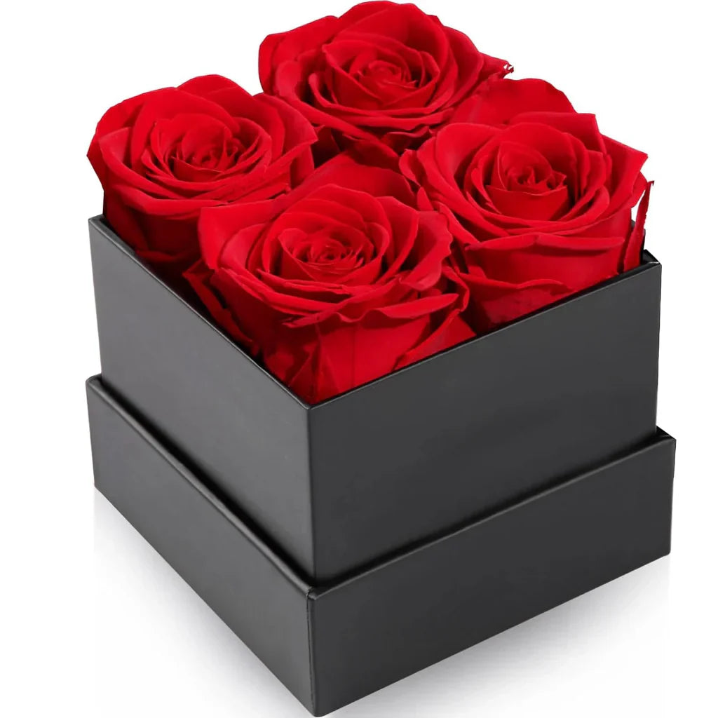 Mother's Day Rose Box Gift For Home Decor Flower Arrangement | Temsk