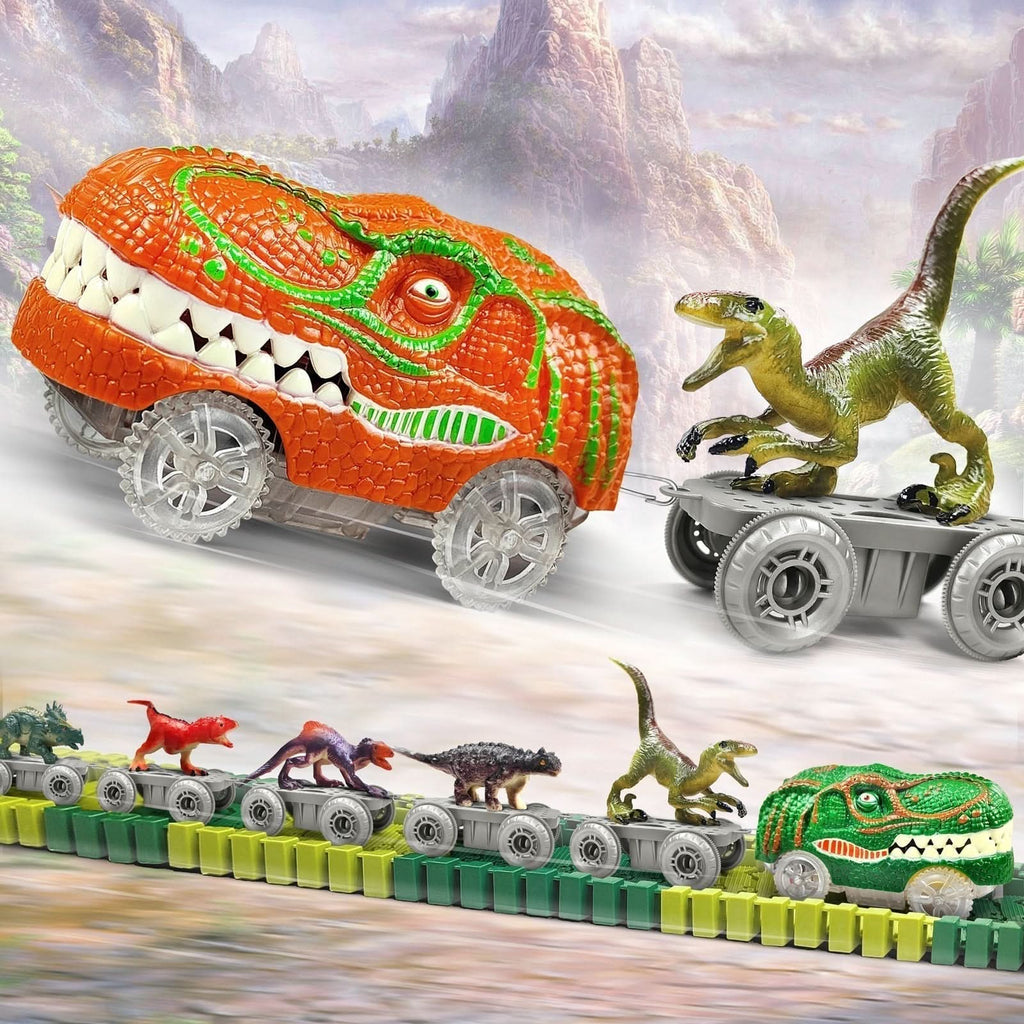 Jurassic Track Adventure Interactive Dino Train Game For Kids Aged 3 And Up | Temsk