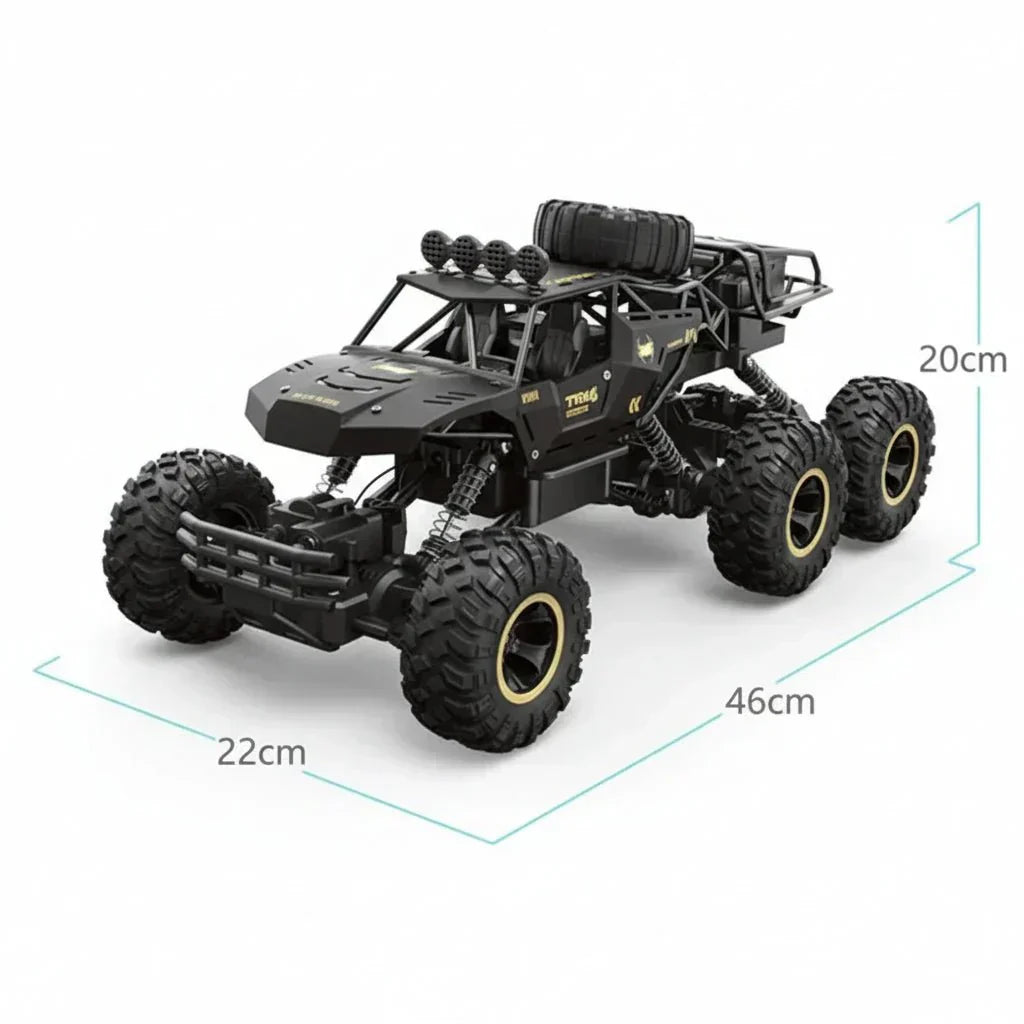TrailRover 6WD Remote-Controlled Monster Truck For Powerful Off-Road Driving Fun | Temsk