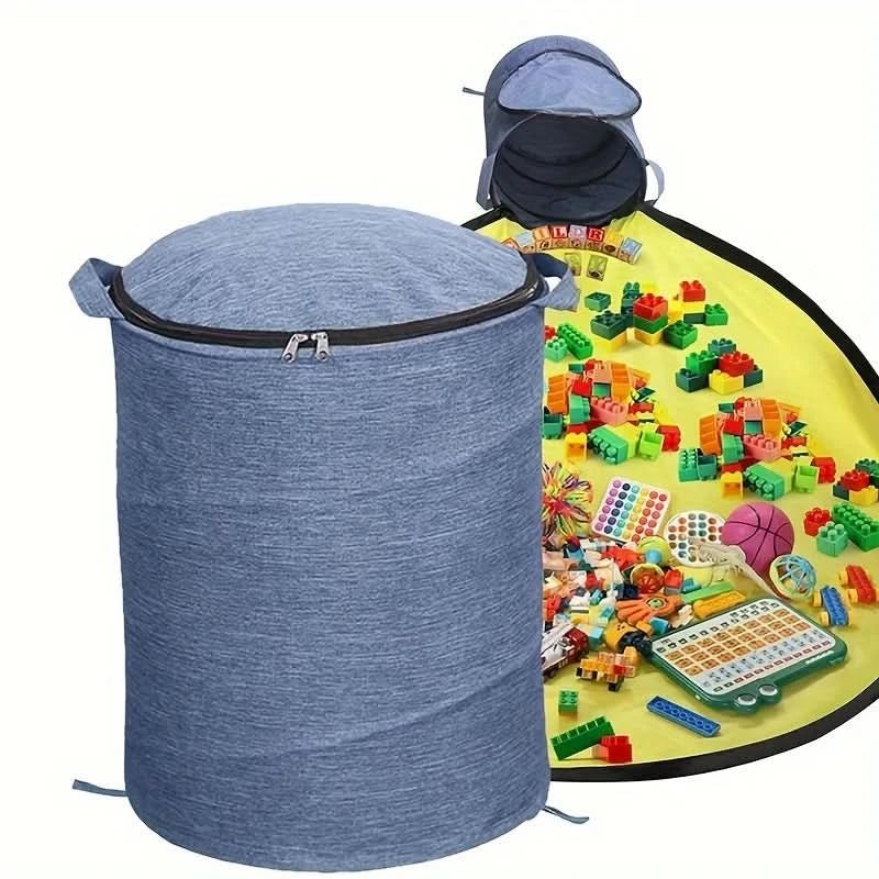 Toy Box With Removable Play Mat For Kids Rooms Storage | Temsk