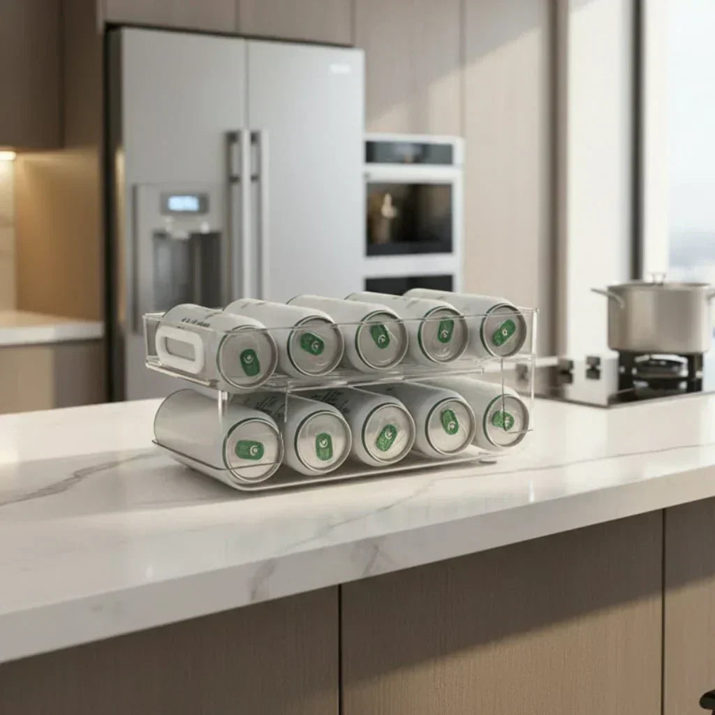 FrostKeeper Two Tier Can Dispenser For Neat Refrigerators | Temsk