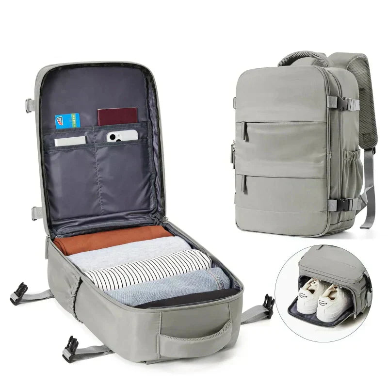 GlobeTrail Zaino Compatto da Viaggio con Scomparto per Laptop | Temsk