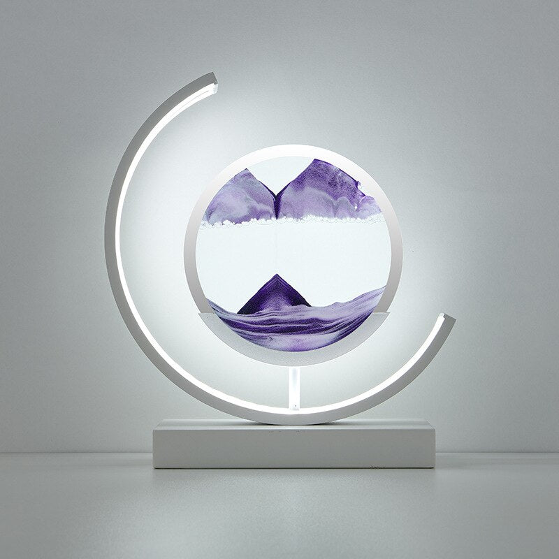 Sandlight Quicksand LED Table Lamp For Home Decor Accent | Temsk