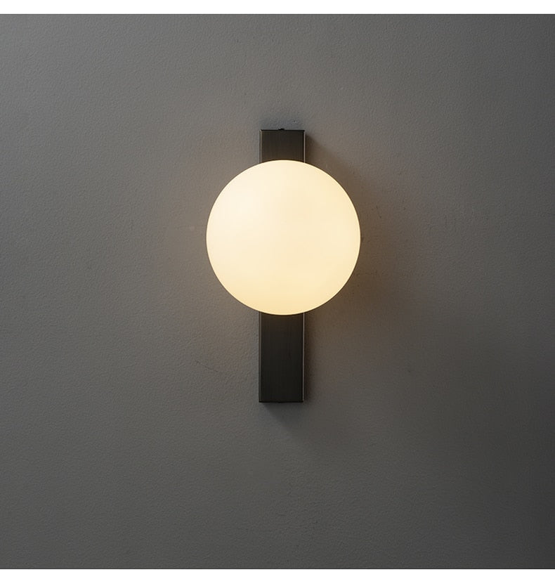 Lumora | Einfache Kupfer Circ LED-Wandleuchte | Snurv | Temsk