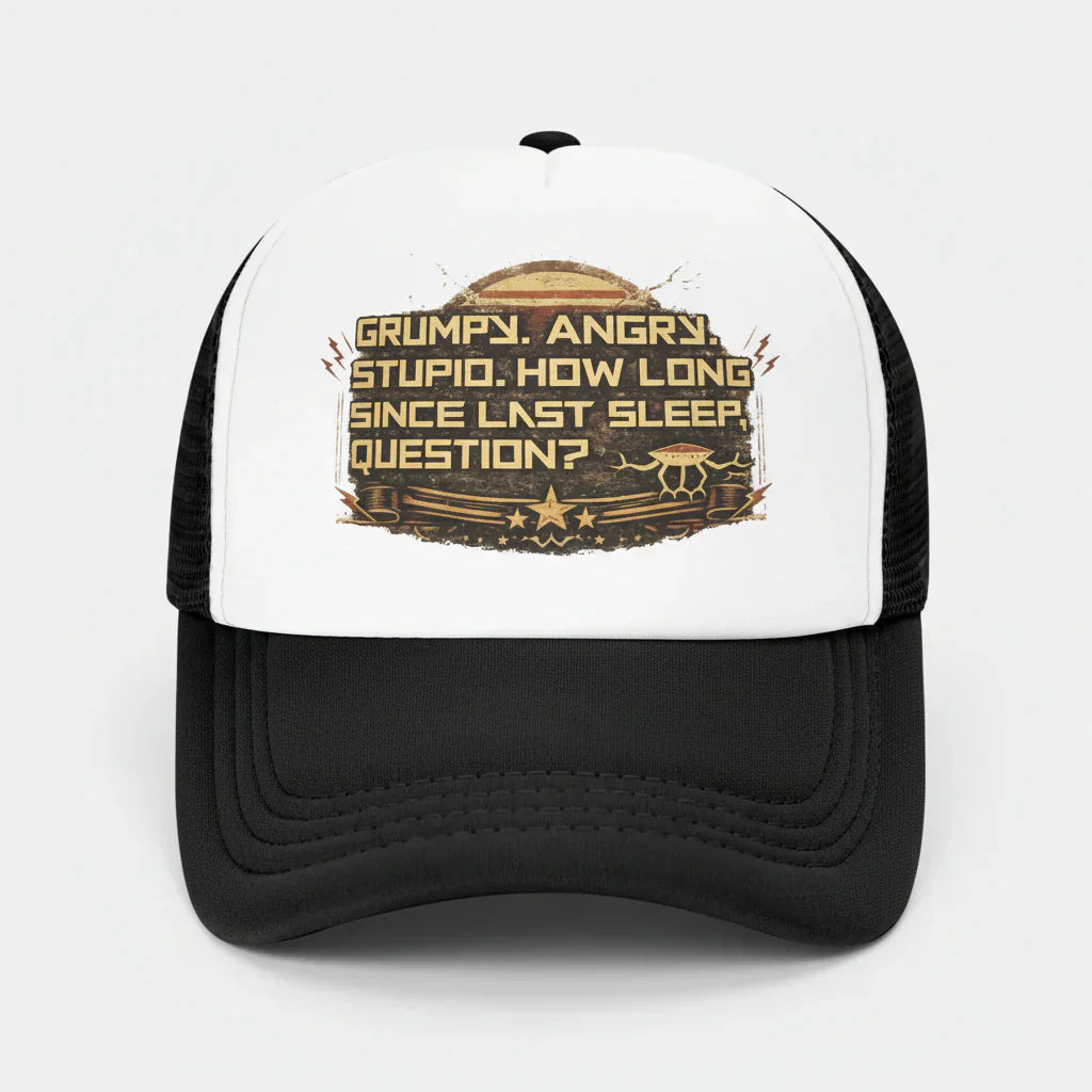 Project Rocky Mesh Trucker Cap With Adjustable Snapback | Temsk