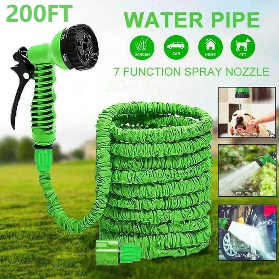 HydroFlex Expandable Hose - High Pressure Garden and Car Wash Hose | Temsk