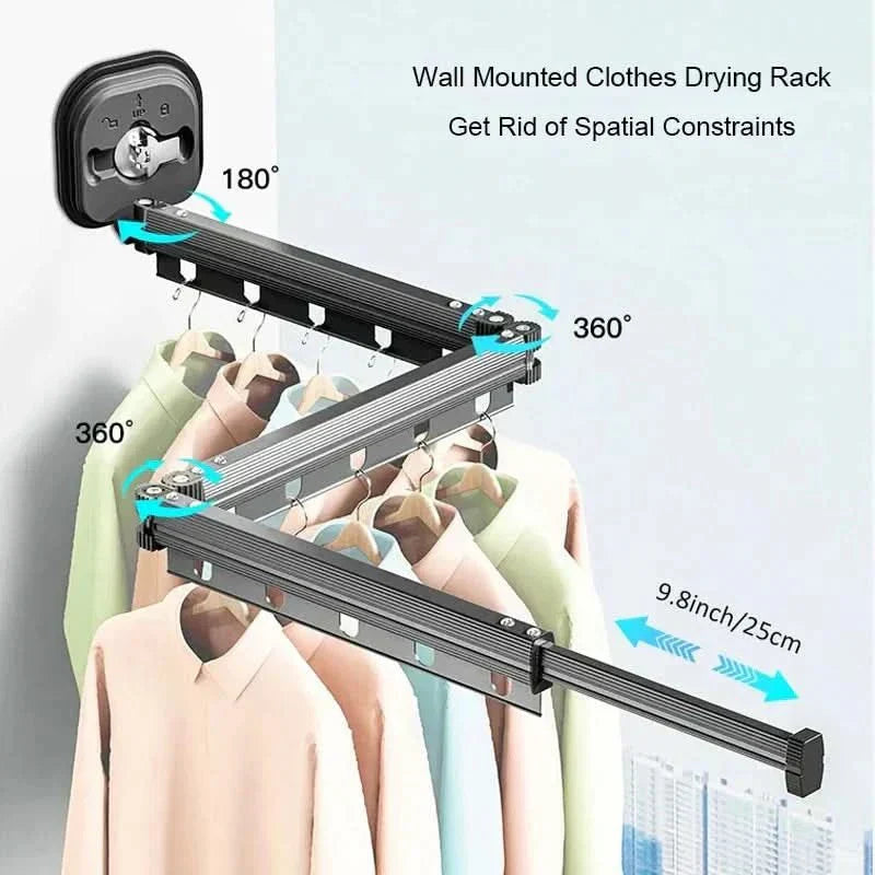 BreezeLift Wall Mounted Tumble Dryer Foldable And Space Saving | Temsk