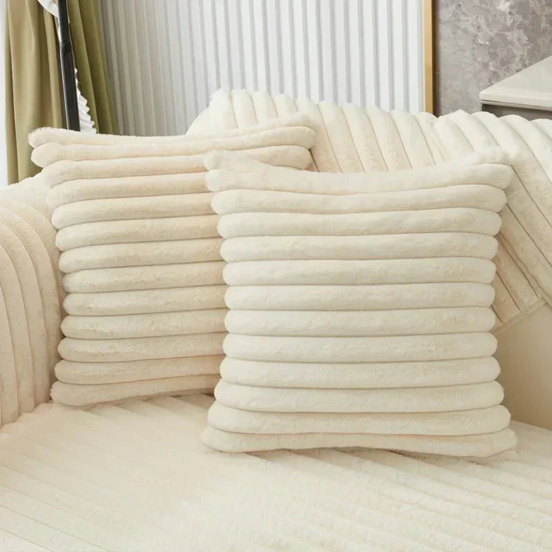 HavenFur Luxurious Winter Sofa Cover Made From Faux Rabbit Fur | Temsk