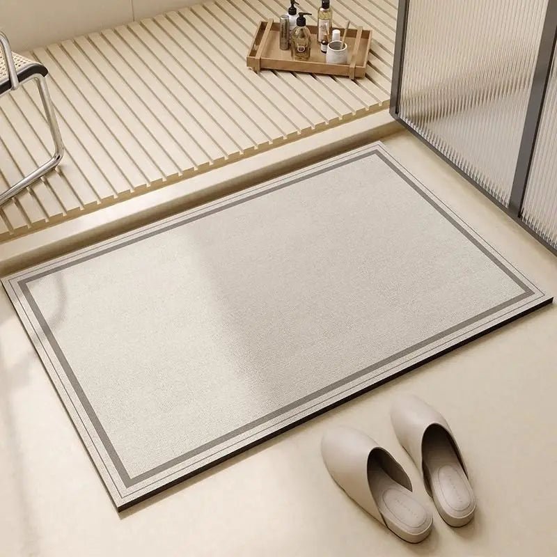 AquaNest Non-Slip Bath Mat for Fast Water Absorption | Temsk