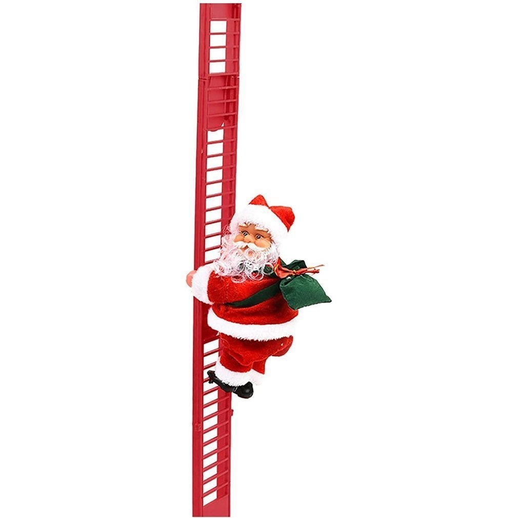 JoyPulse Santa Claus hudební dekorace na lezení pro slavnostní náladu | Temsk