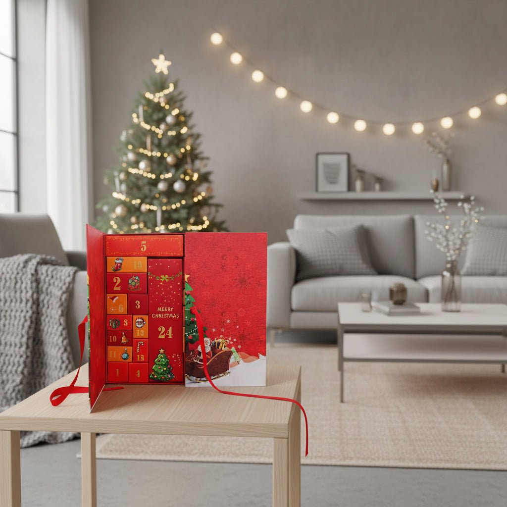 HollyCount Adventní kalendář 24 dní svátečních překvapení pro vánoční kouzlo | Temsk