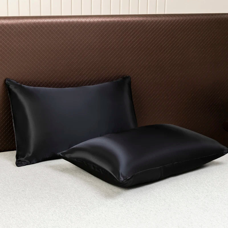 LunaCool Silky Cooling Satin Bedding Set With Breathable Comfort | Temsk