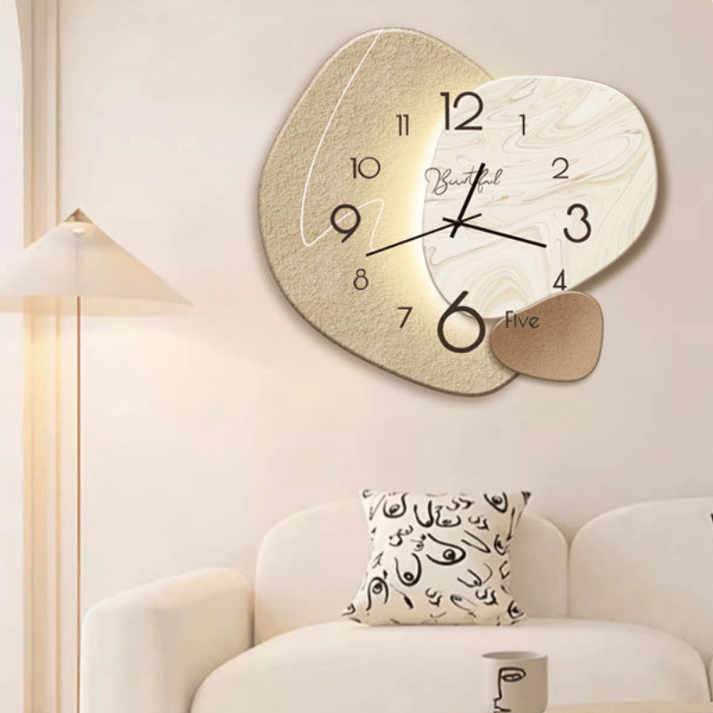 Nordico Stylish Scandinavian Wall Clock With Quiet Operation | Temsk