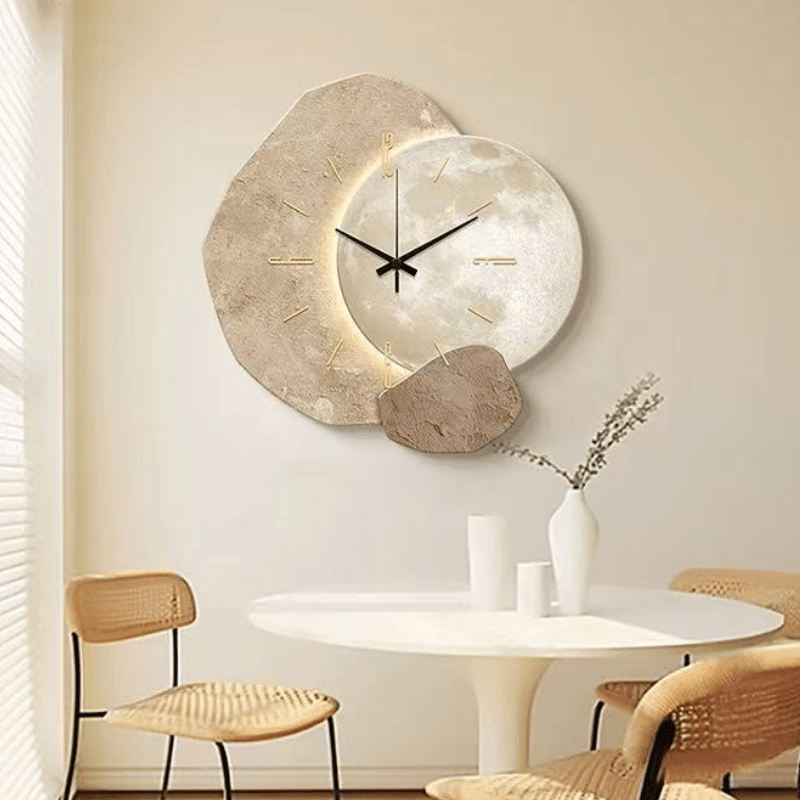 Nordico Stylish Scandinavian Wall Clock With Quiet Operation | Temsk