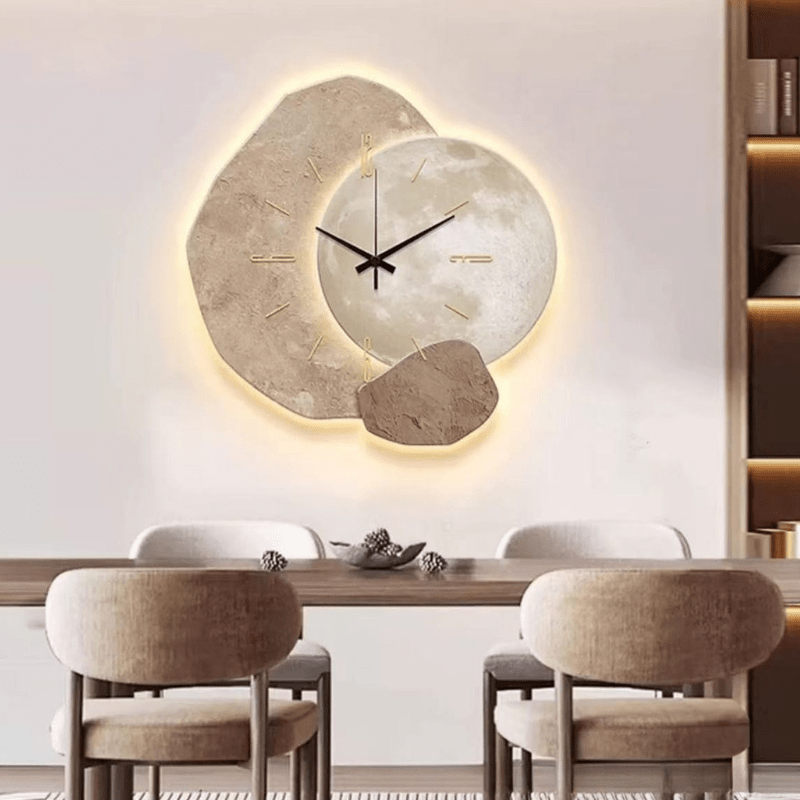 Nordico Stylish Scandinavian Wall Clock With Quiet Operation | Temsk