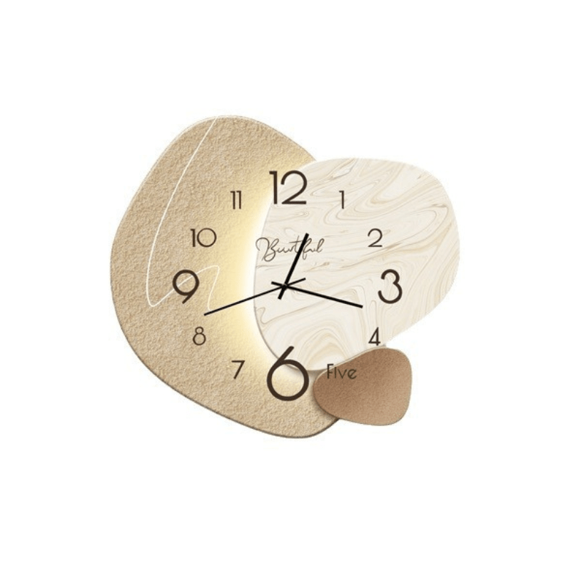 Nordico Stylish Scandinavian Wall Clock With Quiet Operation | Temsk