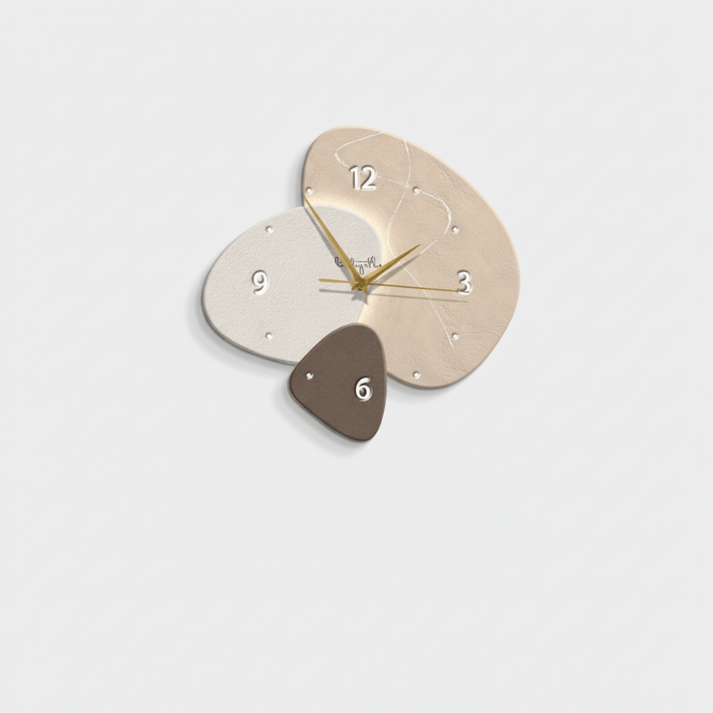 Nordico Stylish Scandinavian Wall Clock With Quiet Operation | Temsk