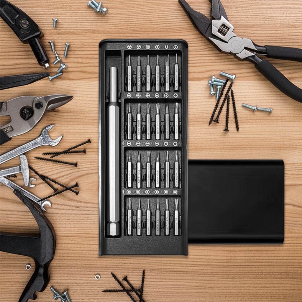 Magnetic Precision Screwdriver Kit for Aluminum Repair | Temsk