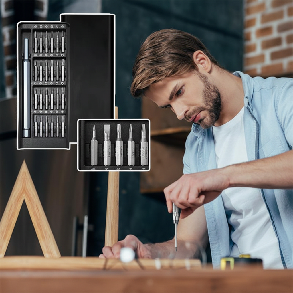 Magnetic Precision Screwdriver Kit for Aluminum Repair | Temsk