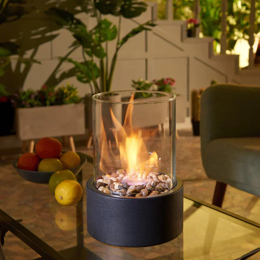 LumiFlame Ethanol-Kamin zum Mitnehmen für moderne Atmosphäre überall | Temsk