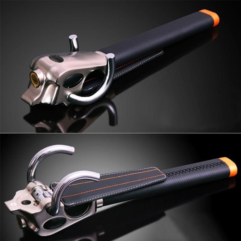 AegisLock Premium Steering Wheel Lock With Triple Locking And Alarm | Temsk